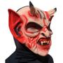 Imagem de Máscara Diabo Monstruoso Halloween Carnaval Fantasia Teatro Terror Assustador Dia das Bruxas Zumbi Cosplay