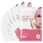 Imagem de Máscara Facial Bubble IREV - Pacote com 10 Máscaras de O2 Rosa