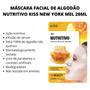 Imagem de Máscara facial de algodão nutritivo kiss ny mel 20ml