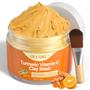 Imagem de Máscara Facial de Argila e Açafrão com Vitamina C - 150ml - Para Manchas Escuras