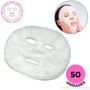 Imagem de Mascara Facial Descartável Hidratação Limpeza Pele 50 unidades