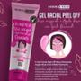 Imagem de Máscara Facial Gel Peel Off Rosa Mosqueta e Argila Rosa com Efeito Diamante Remoção de Cravos Dermachem