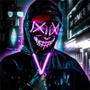Imagem de Máscara Halloween Fantasia Gangster Led Neon Festas