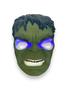 Imagem de Máscara Incrivel Hulk Com Luz Led Herói Infantil P/ Criança - FLJ