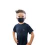 Imagem de Máscara Infantil Preta Proteção Antiviral Siri