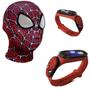 Imagem de Máscara,luva lança-dardos e relógio infantil Homem-Aranha_EV