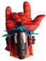 Imagem de Máscara,luva lança-dardos e relógio infantil Homem-Aranha_EV