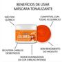 Imagem de Máscara Matizadora Ruiva Colored L&A Cosméticos 300g - Tonalizante Ruivo - Sem Amônia