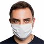 Imagem de Máscara Protetora Dupla Face Reutilizável Lavável com Clipes Nasal Tricoline 100% Algodão Proteção