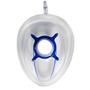 Imagem de Mascara pvc almof infla com valv ad g gancho nr5 mb05 lumiar