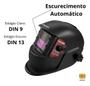 Imagem de Máscara Solda Com Regulagem Automatica Profissional Galzer