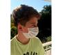 Imagem de Máscara Tnt Tripla Proteção Clipe Nasal Branca 50 Unidades
