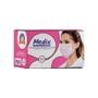 Imagem de Mascara Tripla Com elástico Pct C/50 Un e Clip nasal Medix
