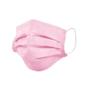 Imagem de Mascara tripla com elastico rosa 50un caixa