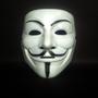 Imagem de Máscara V De Vingança, Anonymous, Hacker - Branca - Abstrata