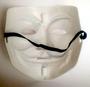 Imagem de Máscara V De Vingança, Anonymous, Hacker - Branca - Abstrata
