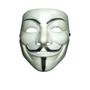 Imagem de Máscara V De Vingança, Anonymous, Hacker - Branca - Abstrata