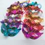 Imagem de Máscaras de Festa Arlai - Kit com 12 Adereços Dourados para Casamento
