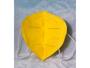 Imagem de Máscaras KN95 Amarelo com ANVISA - Kit de 10 Unidades - FPP2 - Filtragem  95% - Embaladas de 10 em 10 - SOS Mascaras