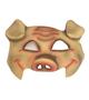 Imagem de Máscaras Três Porquinhos +Lobo Mau Fantasia Teatro Infantil