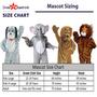 Imagem de Mascot Costume Dress Up America Teddy Bear Adulto Unissex