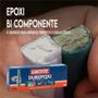 Imagem de Massa Adesiva Epoxi Durepoxi 100g Cinza Loctite C/ 12 Un