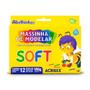 Imagem de Massa de modelar Acrilex Soft 12 cores pct c/12