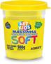 Imagem de Massa de modelar soft pote 500g amarelo limao acrilex