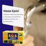 Imagem de Massa Epóxi S.o.s Dinâmico Bicomponente Subaquatica 80g Kit C/ 2