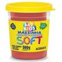 Imagem de Massa Para Modelar Massinha Soft 500g Vermelho Acrilex