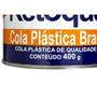 Imagem de Massa Plastica Retoque 400G Branca 18 - Kit C/12