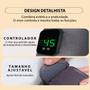 Imagem de Massageador Compressao Joelheira 3 Modos Aquece Massageia Pernas Joelho Panturrilha Aquecimento Musculo Fisioterapia Anti Estresse Alivia Dores Corpo