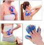 Imagem de Massageador Corporal Com As Mãos Luva 9 Bolas De Aço Esferas