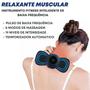 Imagem de Massageador Elétrico De Casa Veicular EMS Lombar Pescoço Pés Relax Portátil