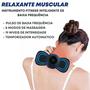 Imagem de Massageador Elétrico De Casa Veicular EMS Lombar Pescoço Pés Relax Portátil