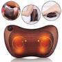 Imagem de Massageador Elétrico De Casa Veicular Shiatsu Lombar Pescoço Pés Relax Rotatoria Infravermelho