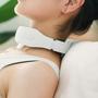 Imagem de Massageador elétrico no pescoço, vértebra cervical magnética suporte para relaxar com almofadas