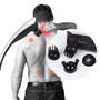 Imagem de Massageador elétrico portátil Premium profissional com infravermelho vibratório corporal
