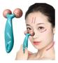 Imagem de Massageador Facial Corporal Roller 3D Alivio Da Tensão
