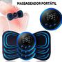 Massageador Portátil Recarregável Dor Pescoço Coluna Perna - BELLATOR Imagem de Massageador Portátil Recarregável Dor Pescoço Coluna Perna