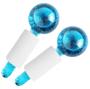 Imagem de Massagem Facial 2 Esferas Crystal Cromoterapia Profissional
