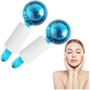 Imagem de Massagem Facial 2 Esferas Crystal Cromoterapia Profissional