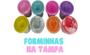 Imagem de Massinha de modelar com glitter Kit c/10 potes de 50g cada