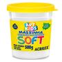 Imagem de Massinha de Modelar Macia Branco Soft Grande 500g Acrilex