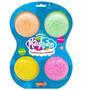 Imagem de Massinha Playfoam Brilhante Pack Com 4 - Toyng