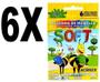 Imagem de Massinha Soft Conjunto com 6 Cores 90g Acrilex Kit 6 Caixas