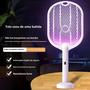 Imagem de Mata-Mosquitos Elétrico 3000V com Carregamento USB Tipo-C - 3 em 1