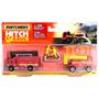 Imagem de Matchbox Mattel Hitch & Haul Bombeiro Fire Rescue Hazard Squad e Mobile Light Truck