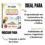 Imagem de Material Dourado Kit para Ensino de Matemática de forma Lúdica e Pedagógica em Madeira 111 Peças + Livro Infantil