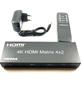 Imagem de Matrix Hdmi 4X2 Switch Splitter 1080P 4K 3D Com Controle Nfe